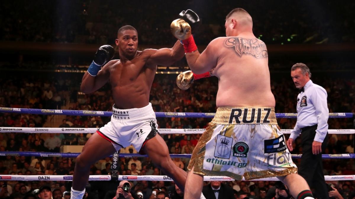Anthony Joshua verliert krachend mit KO gegen den krassen Au&szlig;enseiter Andy Ruiz Jr! (Foto)