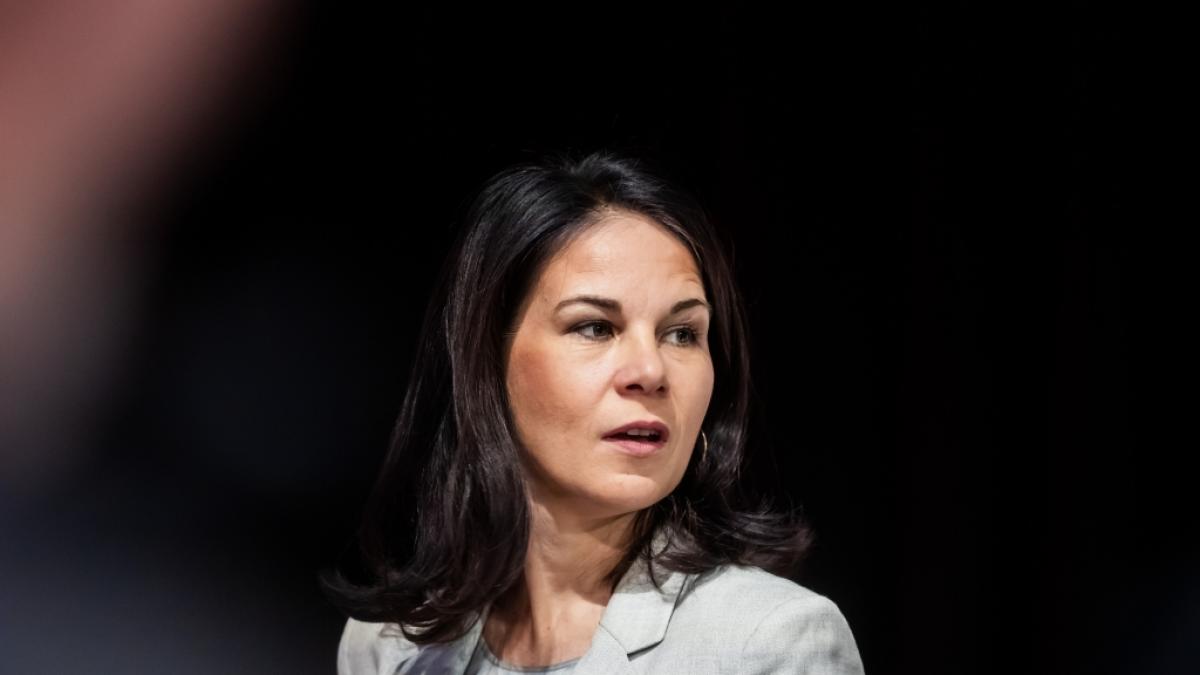 Annalena Baerbock erlaubte sich einen kleine, fiesen Seitenhieb gegen Donald Trump. (Foto)
