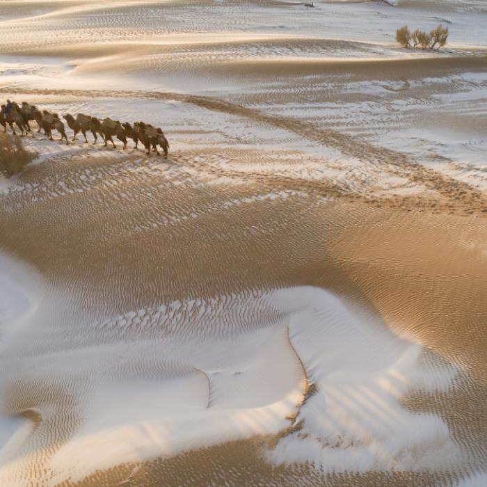 Läutet DIESER Wüstenschnee das Ende der Welt ein?