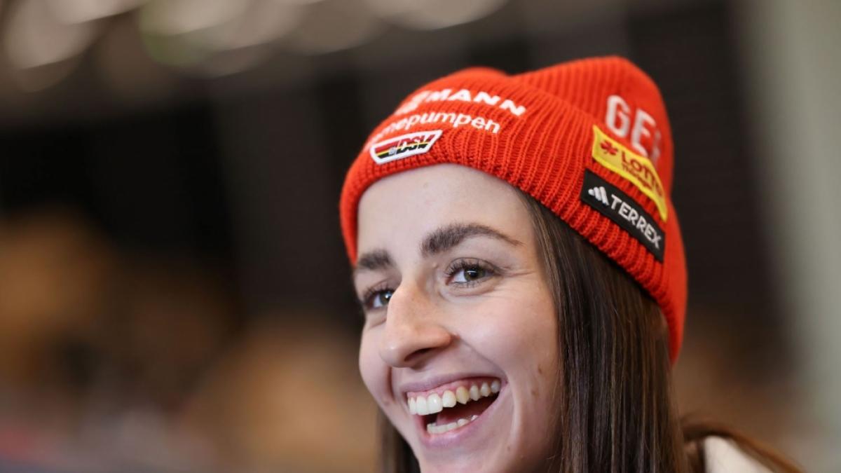 Vanessa Voigt feiert als Biathletin Erfolge. (Foto)