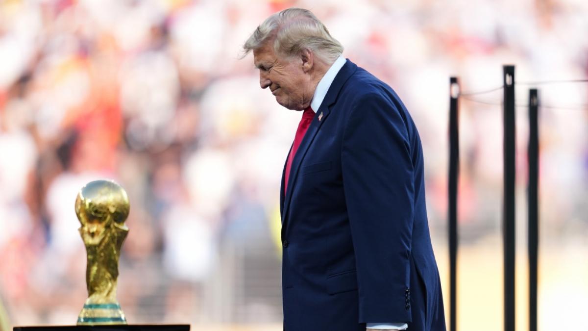 Donald Trump teilte Videos vom WM-Finale - sparte jedoch f&uuml;r ihn blamable Szenen aus. (Foto)