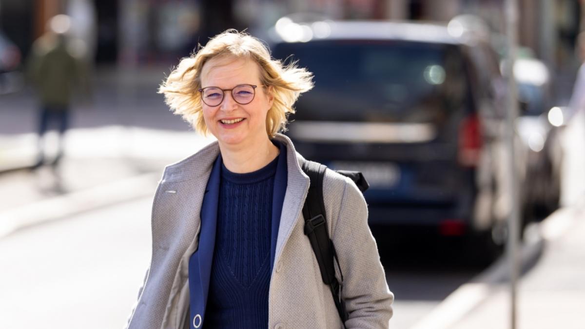 Katja Wolf ist Spitzenkandidaten des B&uuml;ndnisses Sahra Wagenknecht bei der Landtagswahl 2024. (Foto)