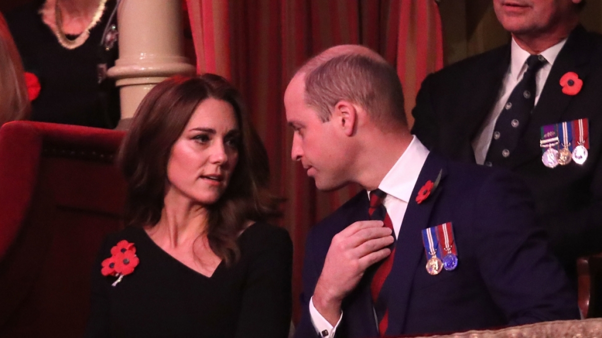 Auch zwischen Kate Middleton und Prinz William fliegen mal die Fetzen. (Foto)