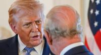 Donald Trump ist entzückt und schmiedet große Pläne: Als möglicher Verwandter von König Charles III. will der US-Präsident am liebsten sofort in den Buckingham-Palast einziehen.