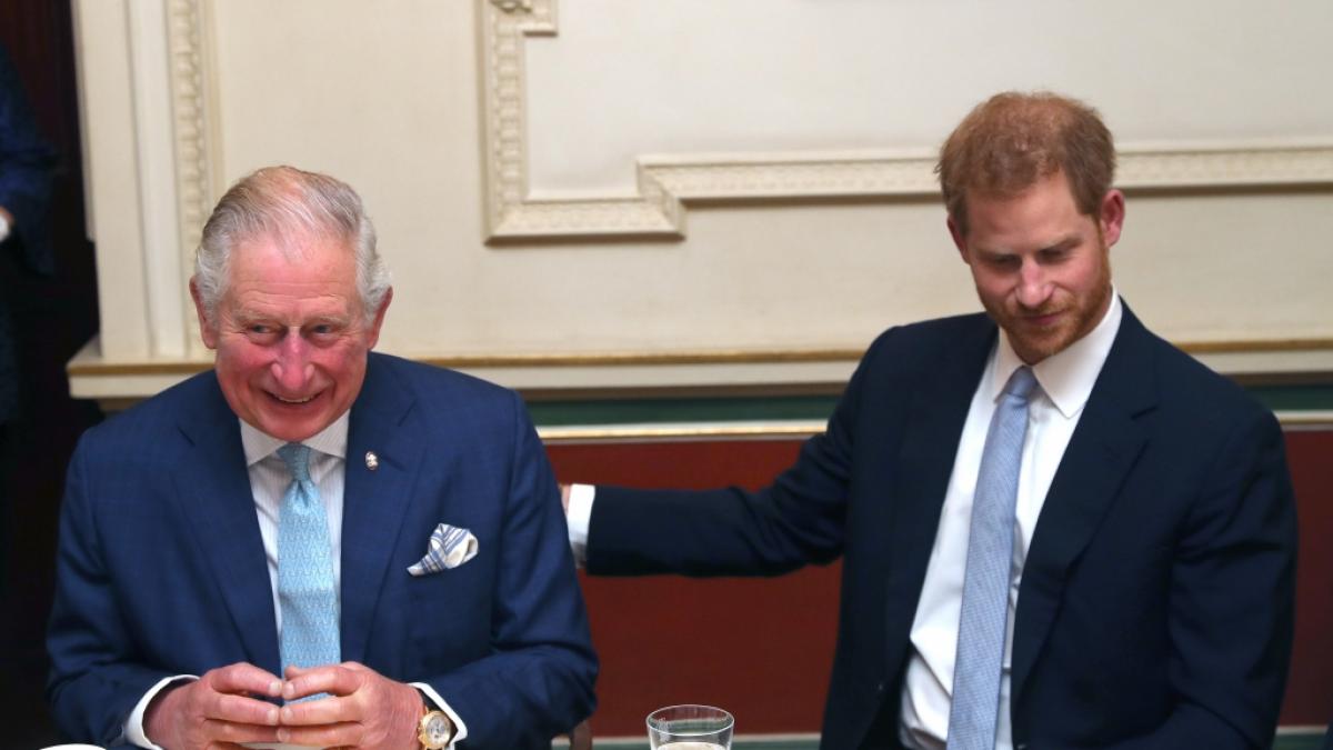 Erfuhr Prinz Harry von Charles' Krankheit aus der Presse? (Foto)