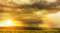 Hoch Gaya vertreibt die Unwetter.