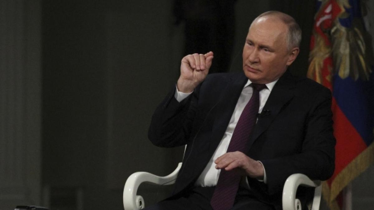 Wladimir Putin hat mit seinem Schock-Interview angeblich "alle verarscht". (Foto)