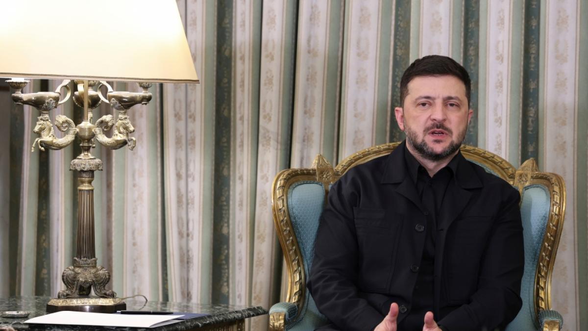 Wolodymyr Selenskyj: Angst vor Wladimir Putins Gleitbomben. (Foto)