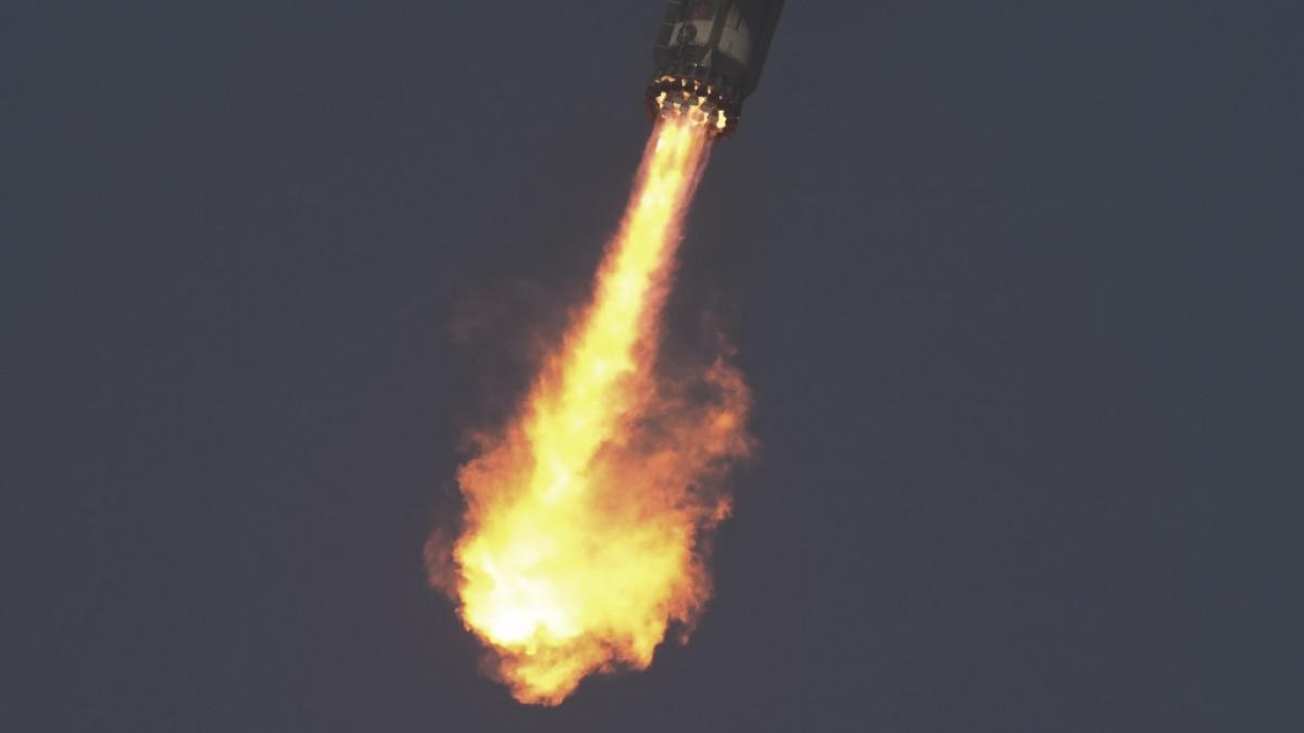 Beim Start verlief noch alles nach Plan. Nur kurze Zeit sp&auml;ter explodierte die SpaceX-Rakete "Starship" am Himmel. (Foto)