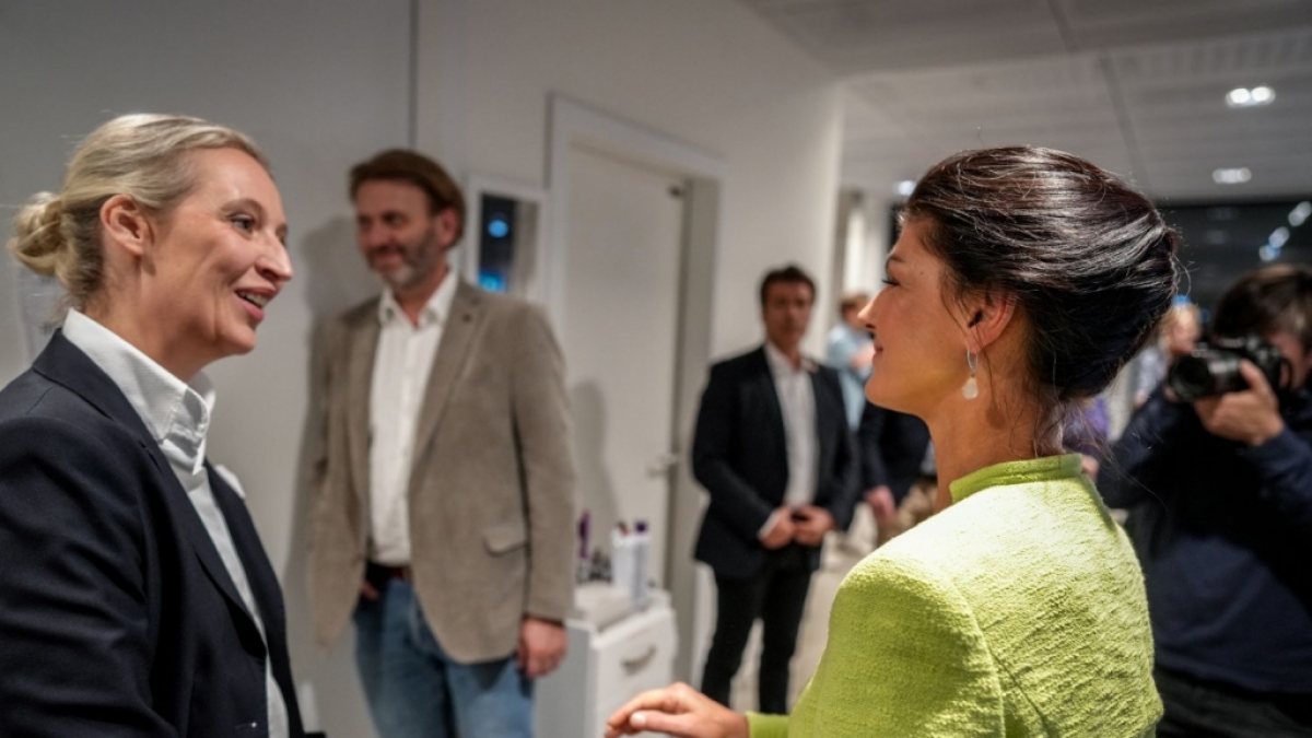 Das BSW will der AfD offenbar eine Machtposition anbieten. (Foto)
