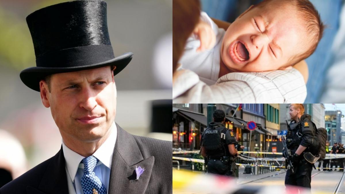 Die News des Tages am 25.06.2022 aktuell zu Prinz William, Baby-Mord in Frankreich und Blutbad in Osloer Schwulenbar. (Foto)