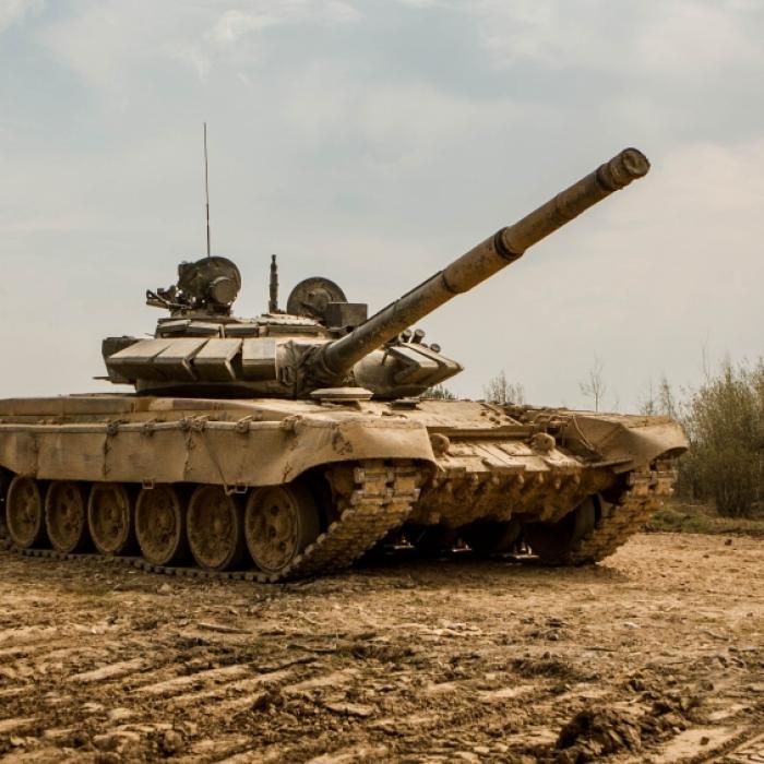 Video zeigt Explosion! Putin-Panzer in die Luft gejagt