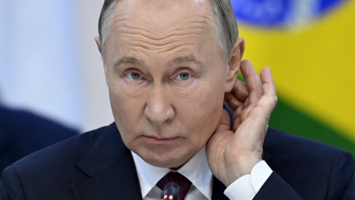 Wladimir Putin hat sich zu einem m&ouml;glichen Ende des Ukraine-Krieges ge&auml;u&szlig;ert. (Foto)