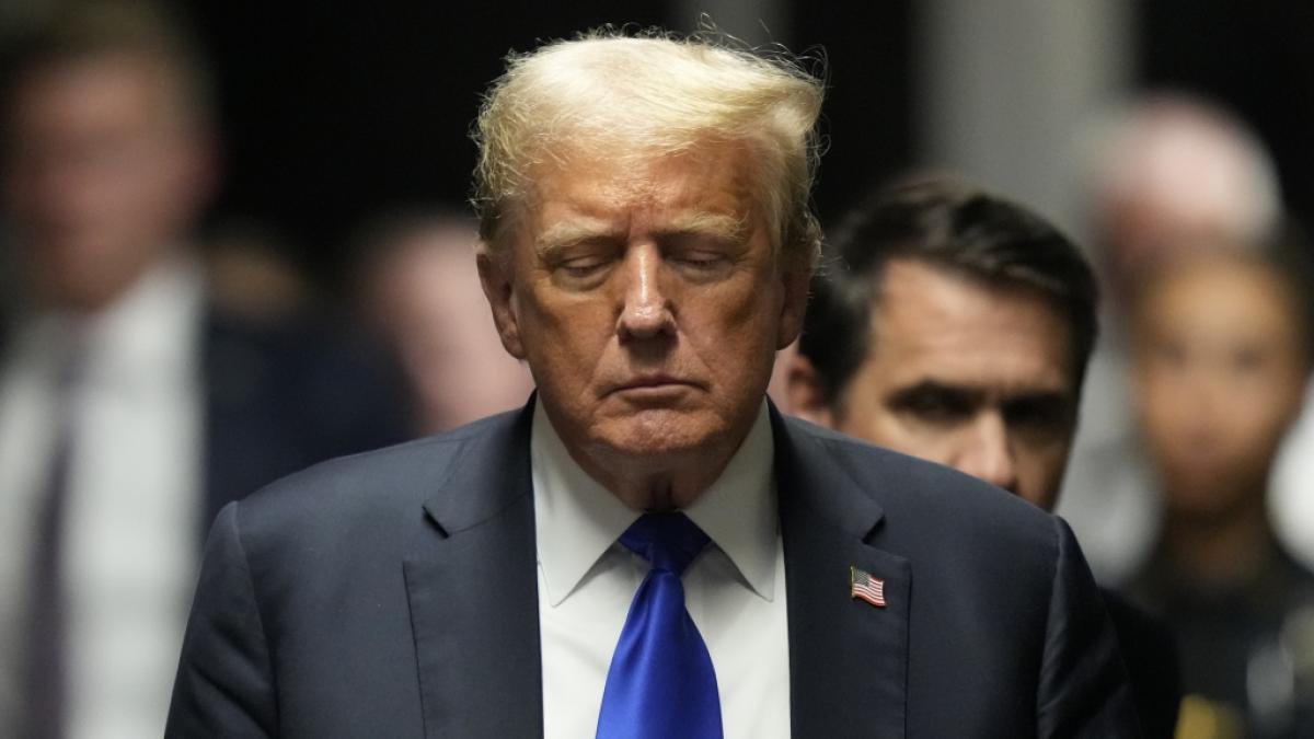 Donald Trump wurde in allen 34 Anklagepunkten schuldig gesprochen. (Foto)