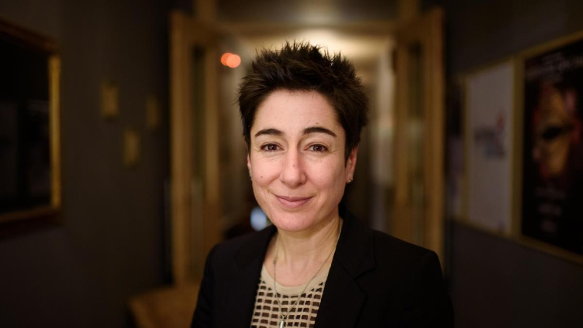 Beim Gespr&auml;ch mit dem Pal&auml;stina-Botschafter&nbsp;Salah Abdel-Shafi blieb Dunja Hayali trotz schwerer Vorw&uuml;rfe sachlich und begeisterte die Zuschauer. (Foto)
