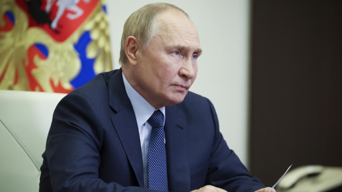 Die Ukraine sorgt mit einem weiteren Drohnenangriff auf die Krim f&uuml;r Entsetzen bei Wladimir Putin. (Foto)