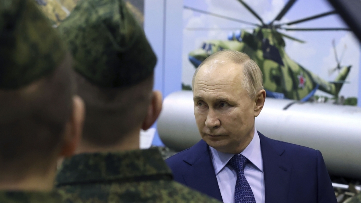 Wladimir Putin hat gleich zwei seiner Top-Kommandeure abgesetzt. (Foto)