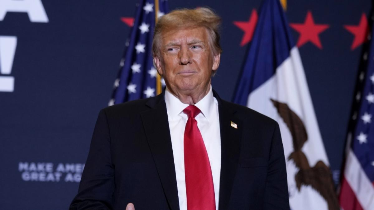 Donald Trump sorgte auch 2023 f&uuml;r reichlich Schlagzeilen. (Foto)