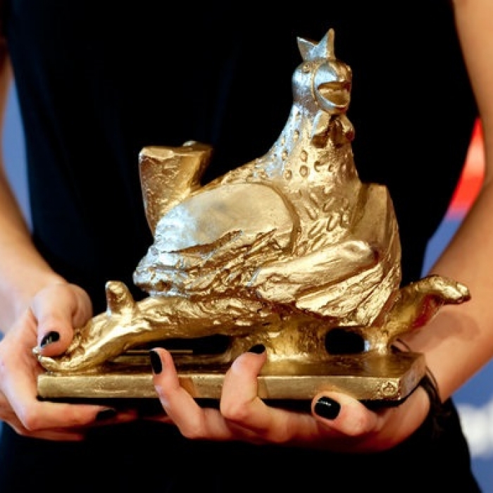 Goldene Henne