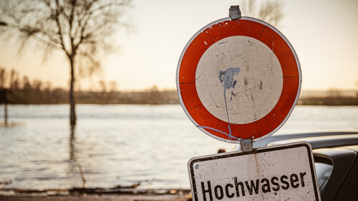 Aufgrund massiver Regenf&auml;lle droht in einigen Regionen an den kommenden Tagen Hochwasser-Gefahr. (Foto)