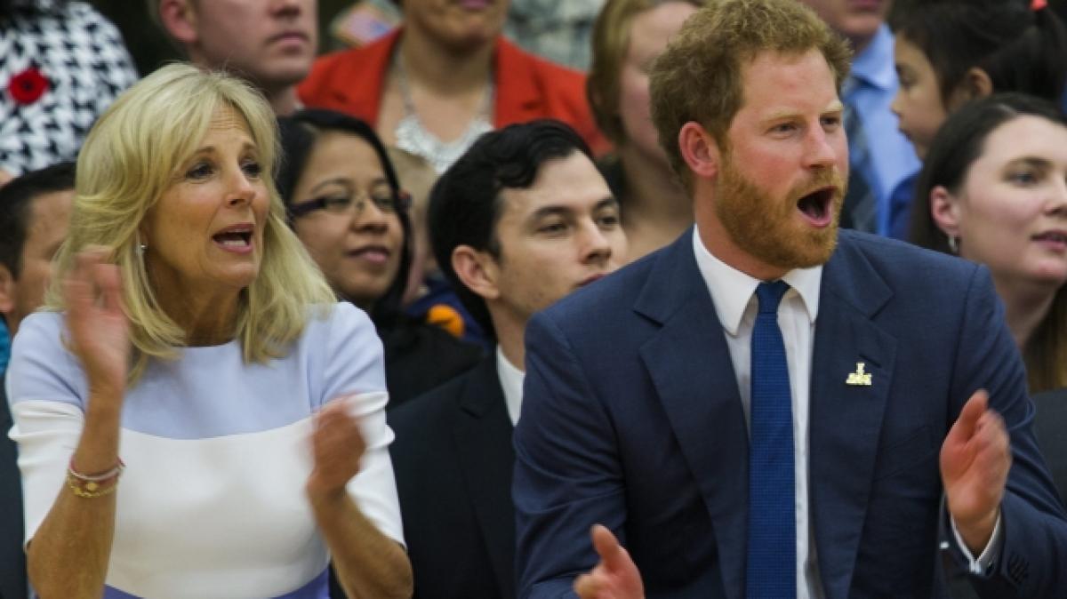 Jill Biden und Prinz Harry kennen sich schon seit einigen Jahren. (Foto)