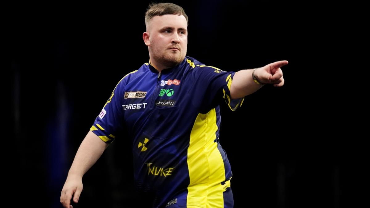 Luke "The Nuke" Littler hat beim World Matchplay 2025 in Blackpool seinen n&auml;chsten Major-Titel eingeheimst. (Foto)