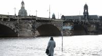 In Dresden herrscht Hochwasser-Alarmstufe 3.