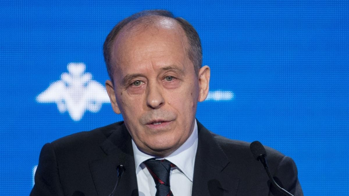Alexander Bortnikow,&nbsp;Vorsitzender des russischen Inlandgeheimdienstes FSB, beschuldigt Gro&szlig;britannien, Ukrainer f&uuml;r nuklearen Terror gegen Russland auszubilden. (Foto)