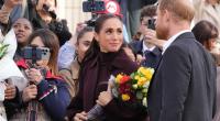 Ein Foto genügte, um Meghan Markle beim Bad in der Menge komplett aus der Fassung zu bringen.
