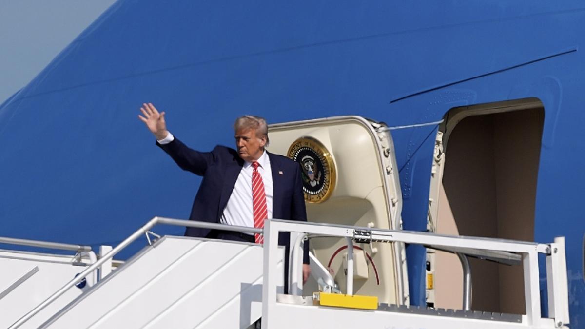 Im Wei&szlig;en Haus war die Freude schier grenzenlos, als Donald Trump vom Nato-Gipfel in Den Haag zur&uuml;ckkehrte. (Foto)
