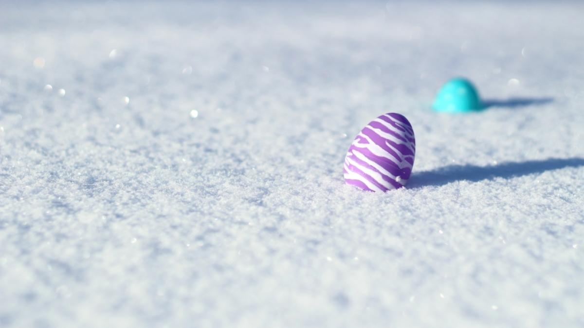 Drohen uns wei&szlig;e Ostern in diesem Jahr? (Foto)