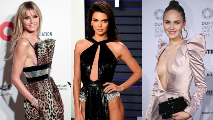 Welche Promi-Lady gewinnt das Rennen um das schönste Busen-Foto auf Instagram: Heidi Klum, Elena Carrière, Cathy Lugner oder Kendall Jenner?