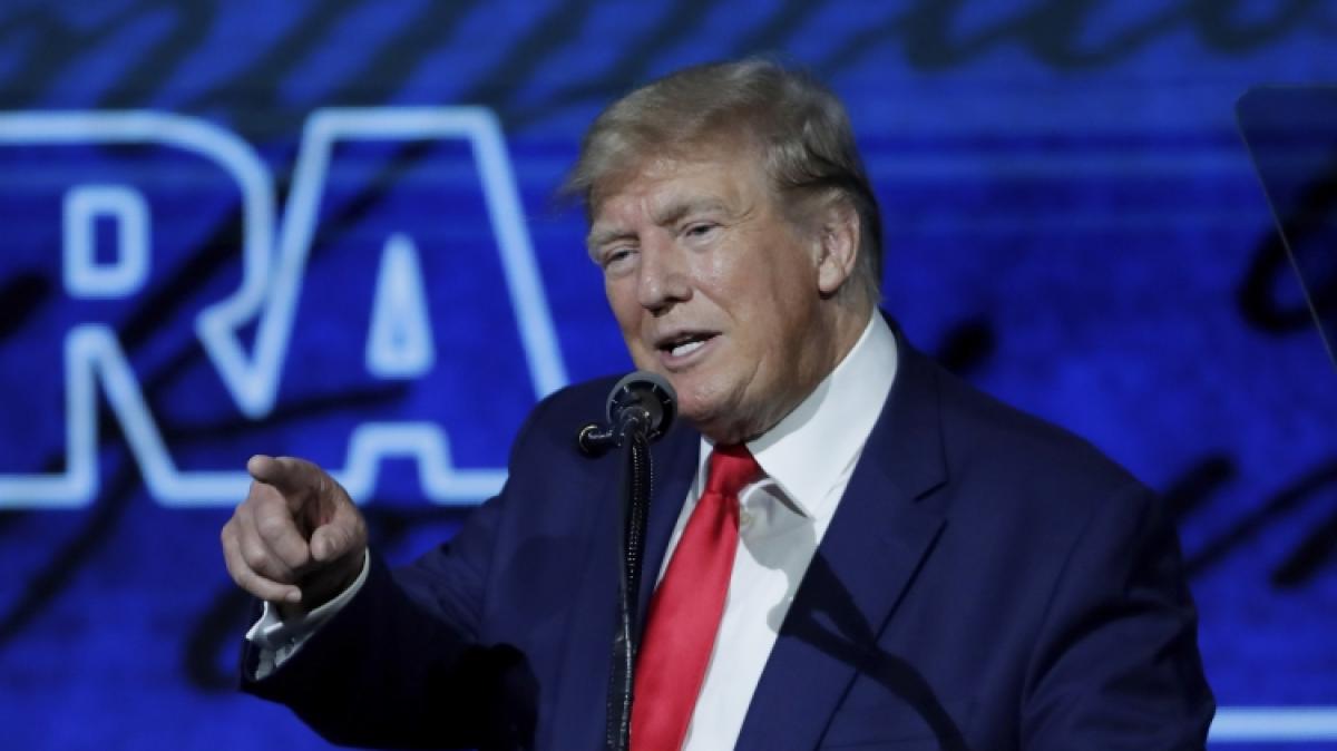 Auf seinen "MAGA"-Gang kann sich Donald Trump offenbar verlassen. (Foto)