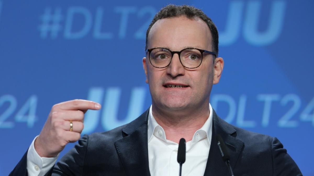 Jens Spahn sprach beim Deutschlandtag der Jungen Union &uuml;ber die hohen Mieten in Deutschland. (Foto)