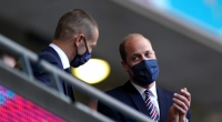 Prinz William amüsierte sich beim EM-Spiel von England gegen Tschechien ohne seine Frau Kate Middleton. 