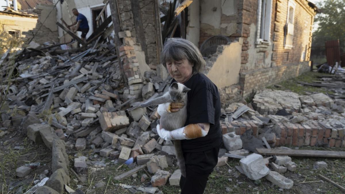 T&auml;glich gibt es neue Bilder der Zerst&ouml;rung im Ukraine-Krieg. (Foto)