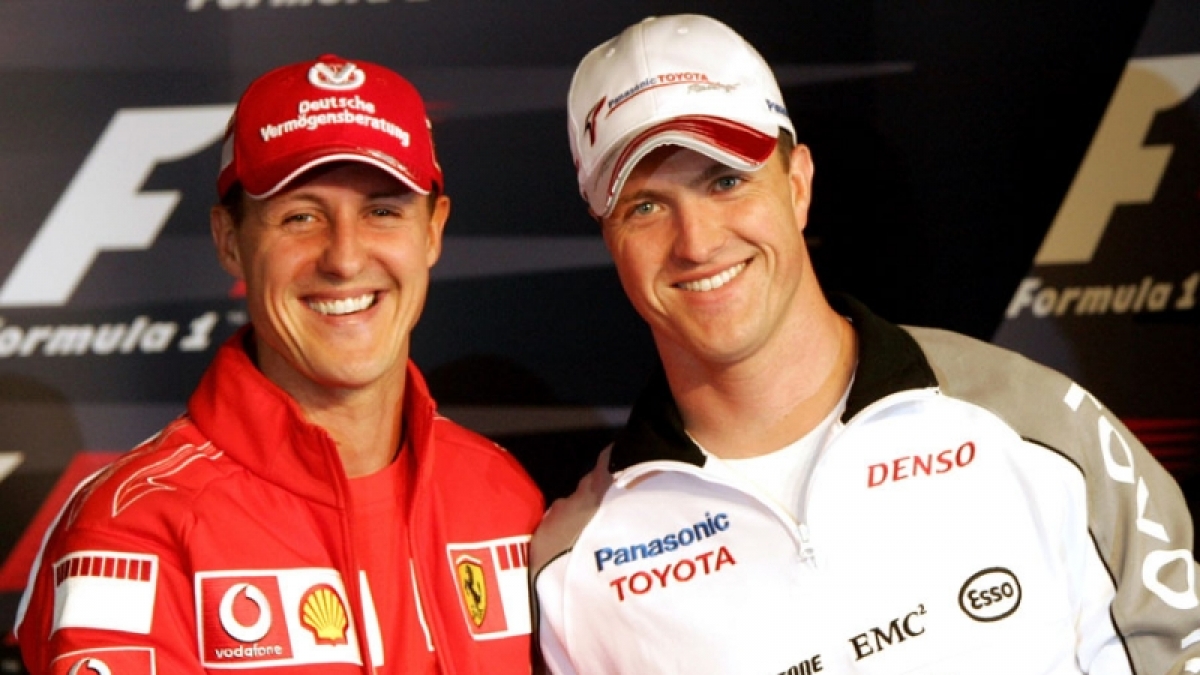 Ralf Schumacher ist es nie gelungen, aus dem Schatten seines Bruders Michael zu treten. (Foto)