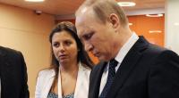Das Archivfoto zeigt Margarita Simonyan und Wladimir Putin.