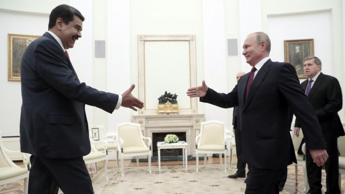 Wladimir Putin: Moskau signalisiert Bereitschaft, Maduro politisches Exil zu bieten. (Foto)