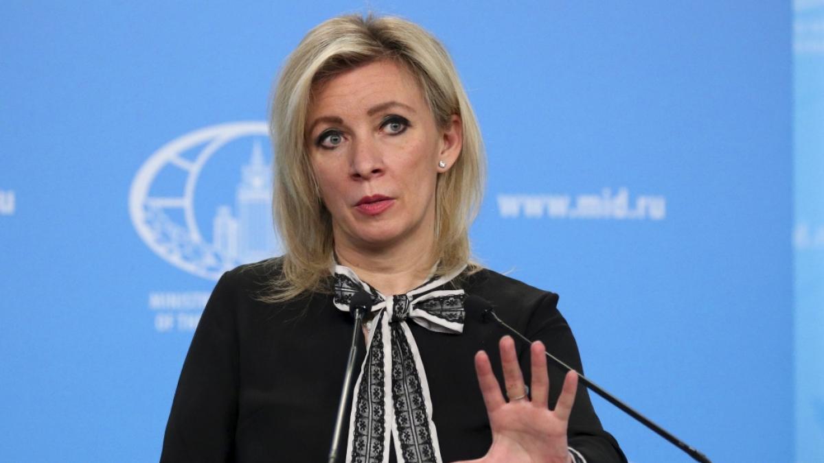 Maria Sacharowa, Sprecherin des russischen Au&szlig;enministeriums, warnt Finnland vor der Stationierung von US-Atomwaffen in Nordeuropa. (Foto)