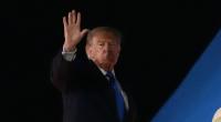 Donald Trump reiste ohne seine Frau von New York nach Washington.