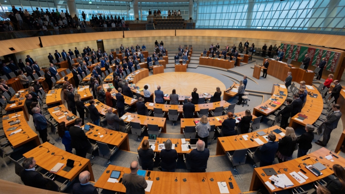 Im Landtag von Nordrhein-Westfalen wurde namentlich abgestimmt (Symbolbild). (Foto)