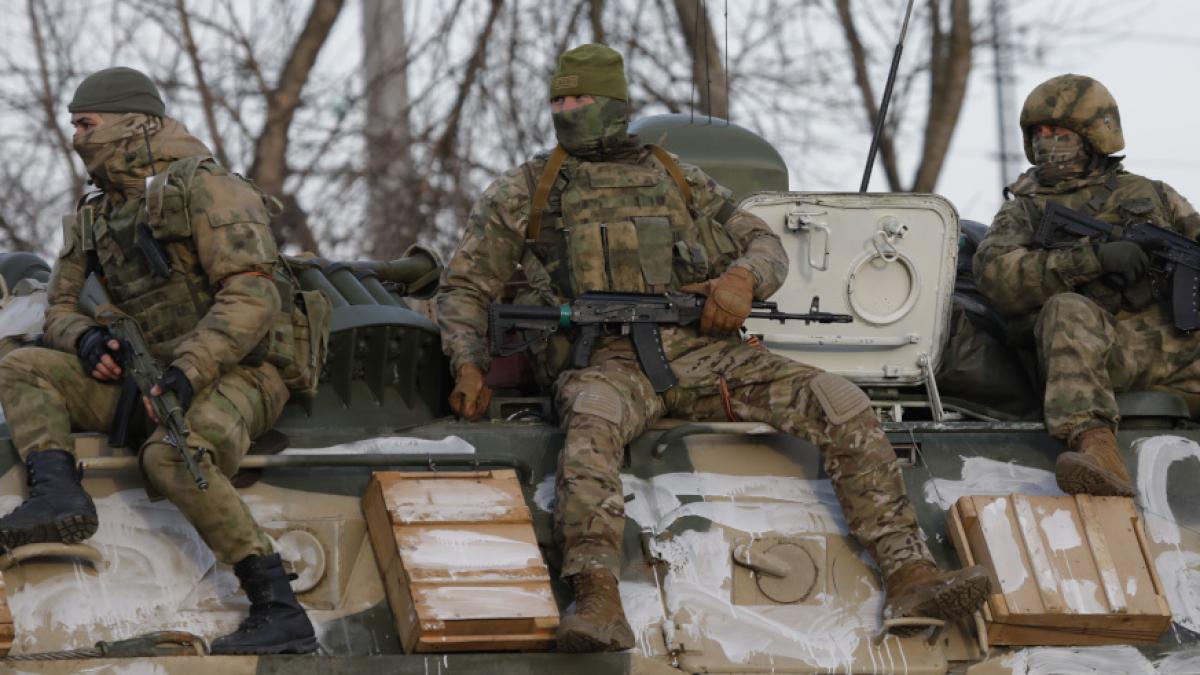 Putin-Soldaten haben einen Millionen-Panzer geschrottet (Symbolbild). (Foto)