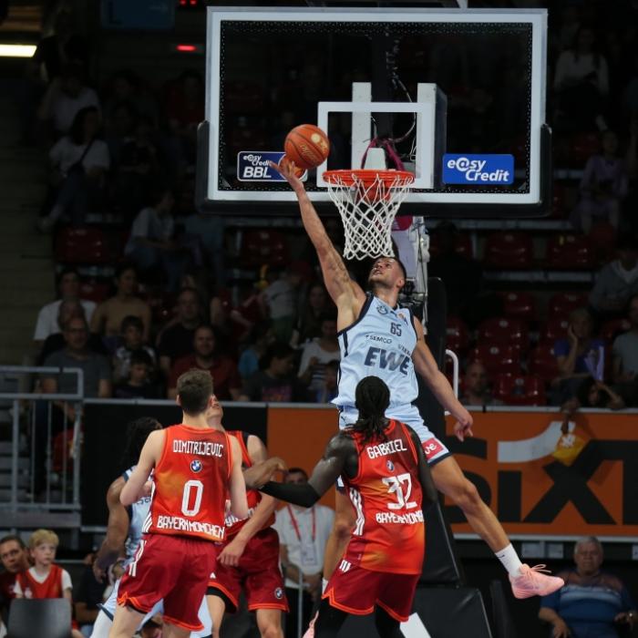 Aktuelle Stats zur Nummer 65 der EWE Baskets Oldenburg