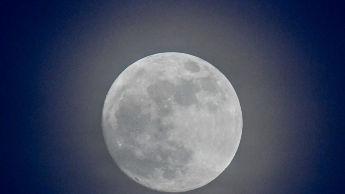 Vollmond im Dezember hei&szlig;t auch Frostmond. (Foto)