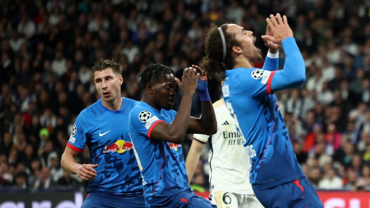 RB Leipzig ist im Champions-League-Achtelfinale gegen Real Madrid ausgeschieden. (Foto)