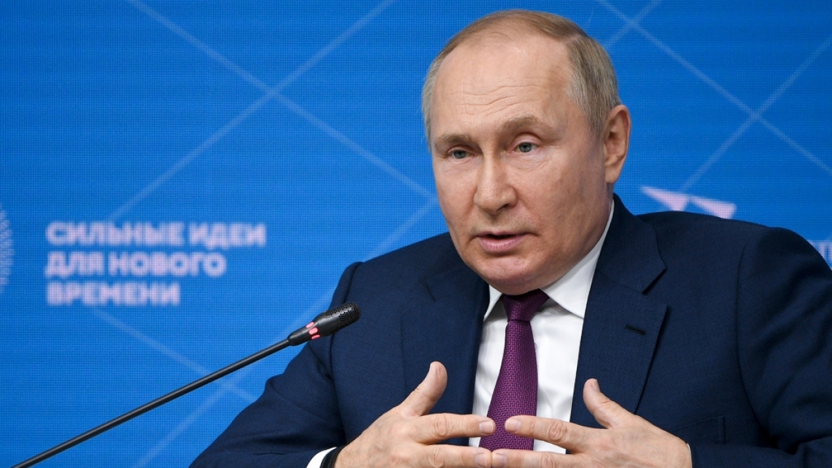 Wladimir Putin schockt mit Kamikaze-Drohnen-Angriff. (Foto)