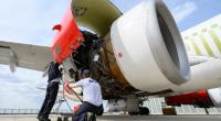 Flugzeug-Triebwerke drehen sich mit einer tödlichen Geschwindigkeit von über 15.000 Umdrehungen pro Minute.