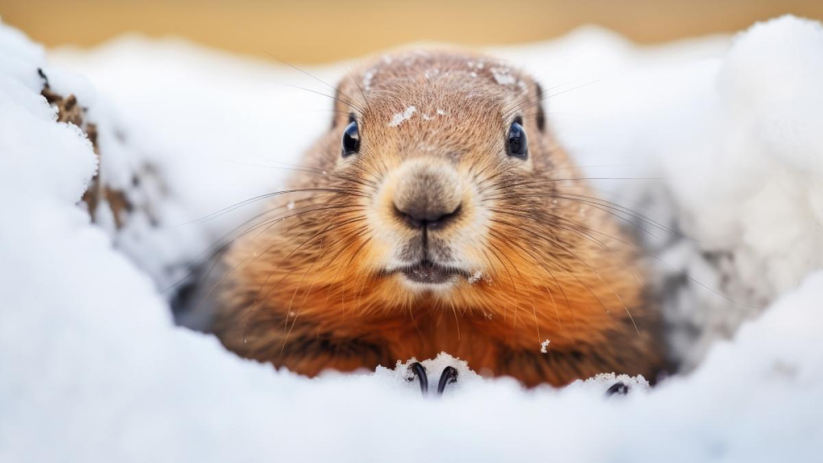Murmeltier Major ist kurz vorm Groundhog Day gestorben. (Foto)