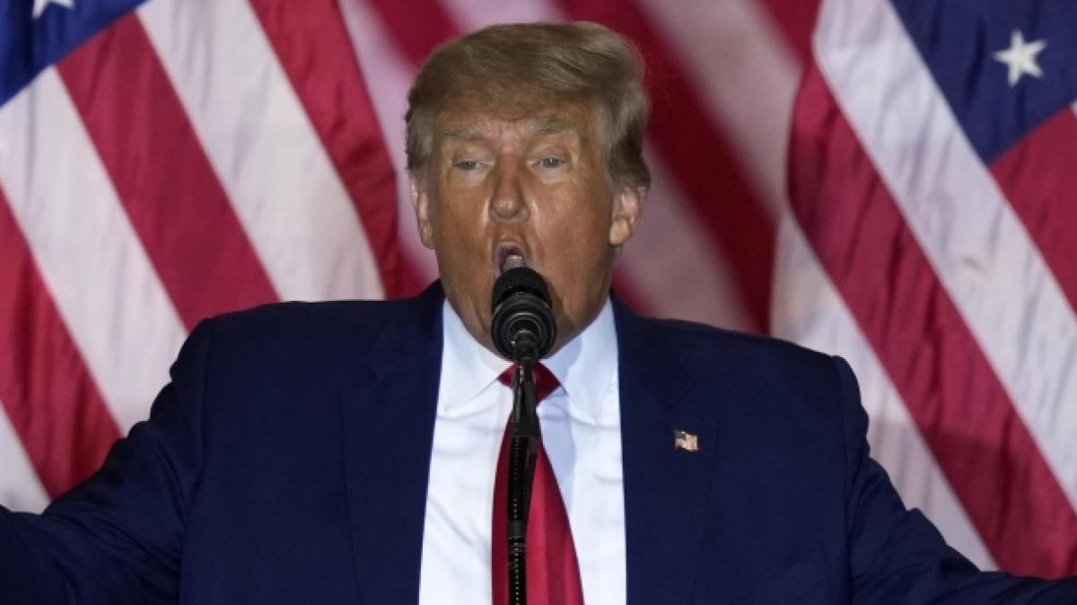 Donald Trump spottete &uuml;ber Angela Merkel. (Foto)